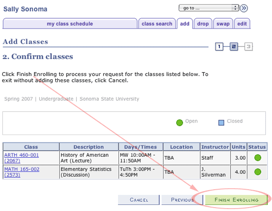 instructional figure: confirmation