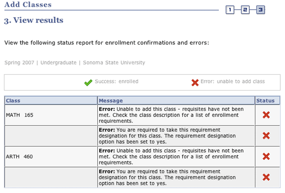 instructional figure: viewing results