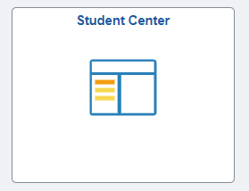 Student center button 